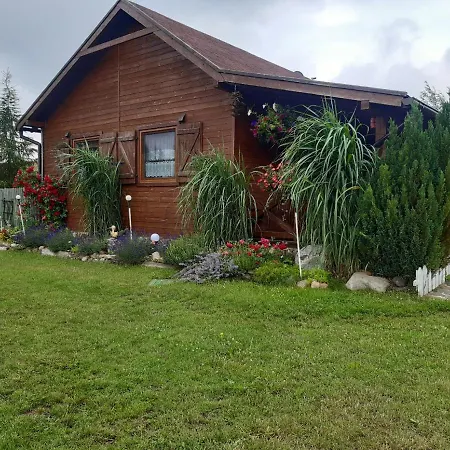 Domek W Kwiatach Mragowo Exterior photo